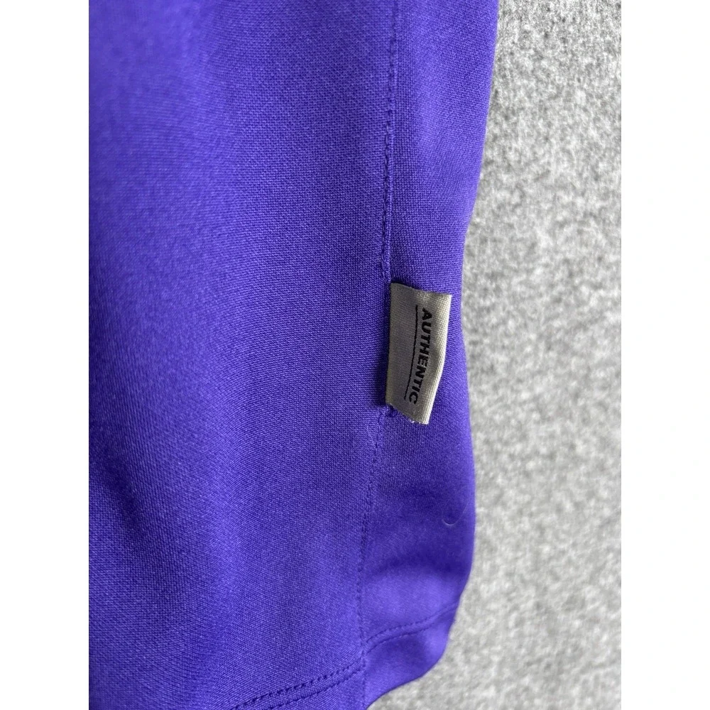Nike Dri Fit TCU Horn frogs Polo Purple‎ Mens Xl